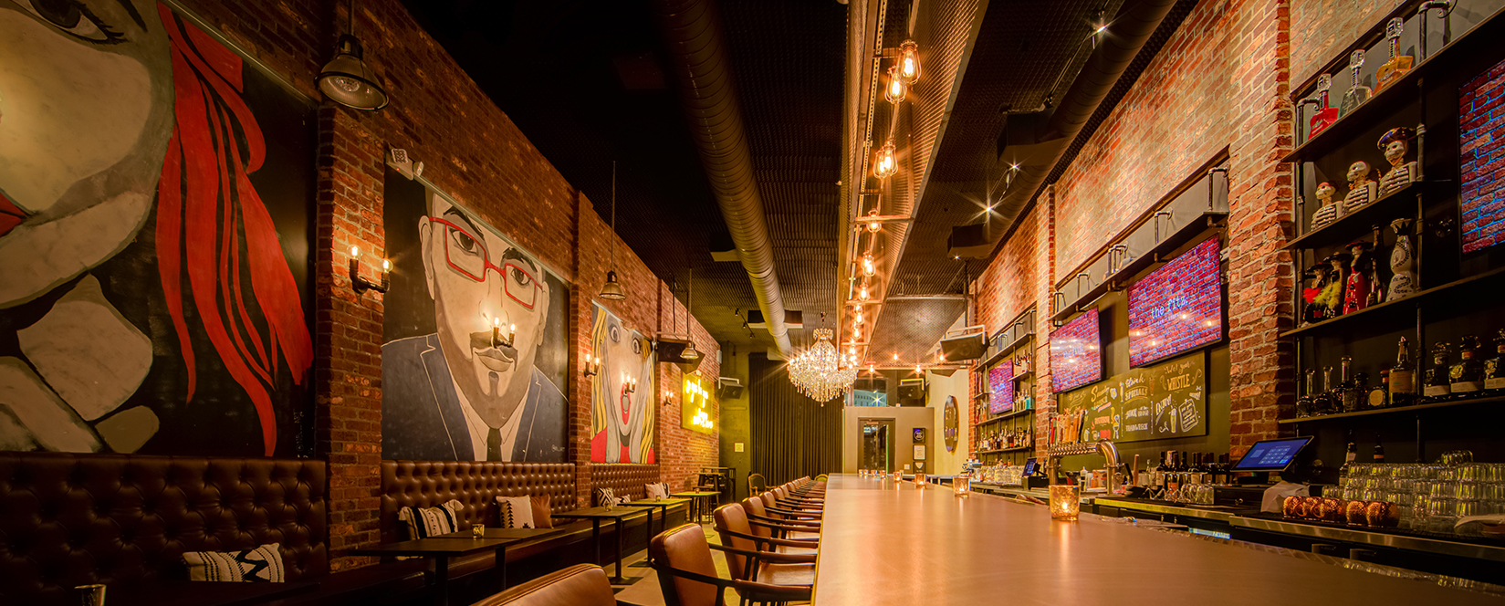 Interior photo of the Fitz